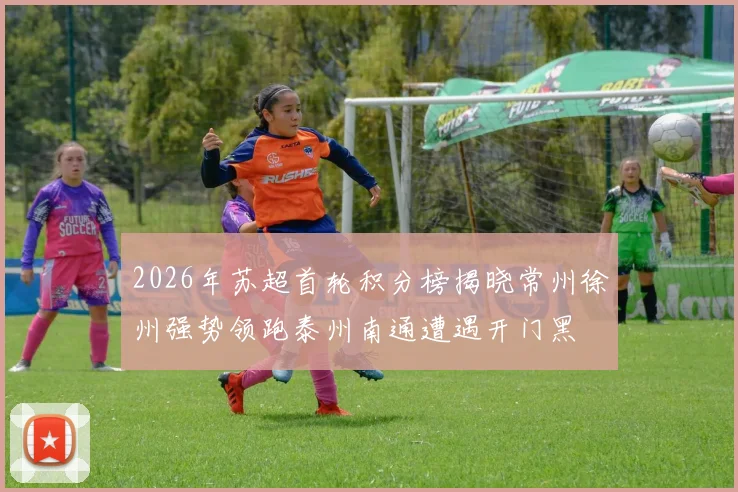 2026年苏超首轮积分榜揭晓常州徐州强势领跑泰州南通遭遇开门黑
